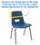 Chairback Buddy Yellow and Blue 6 Pack alternate image