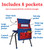 Chairback Buddy™ Blue and Red 6 Pack alternate image 3 image