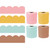 65' Boho Sunset 4 Pack Rolled Bulletin Board Border Set image image