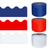 65' Patriotic 3 Pack Rolled Bulletin Board Border Set image