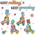 Keep Rolling, Keep Growing Bulletin Board Set image image