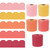 65' Boho Sunrise 5 Pack Rolled Bulletin Board Border Set image image