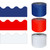 65' Patriotic 3 Pack Rolled Bulletin Board Border Set image image