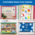 65' Merry & Bright Holiday 3 Pack Rolled alternate image 5 image