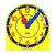 13" x 12" Wooden Color-Coded Judy® Clock image image