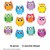 Colorful Owls alternate image 1