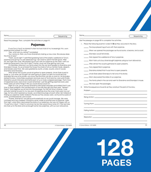 GRADE 8 READING COMPREHENSION WORKBOOK PDF intelligence overview