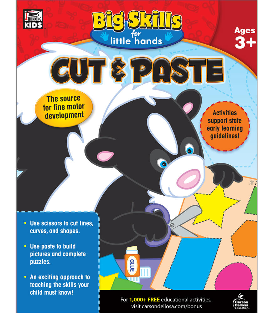 Cutting practice for toddlers - Learn to cut with scissors - For kids ages  3-5: Cutting activity book for preschoolers (Paperback)