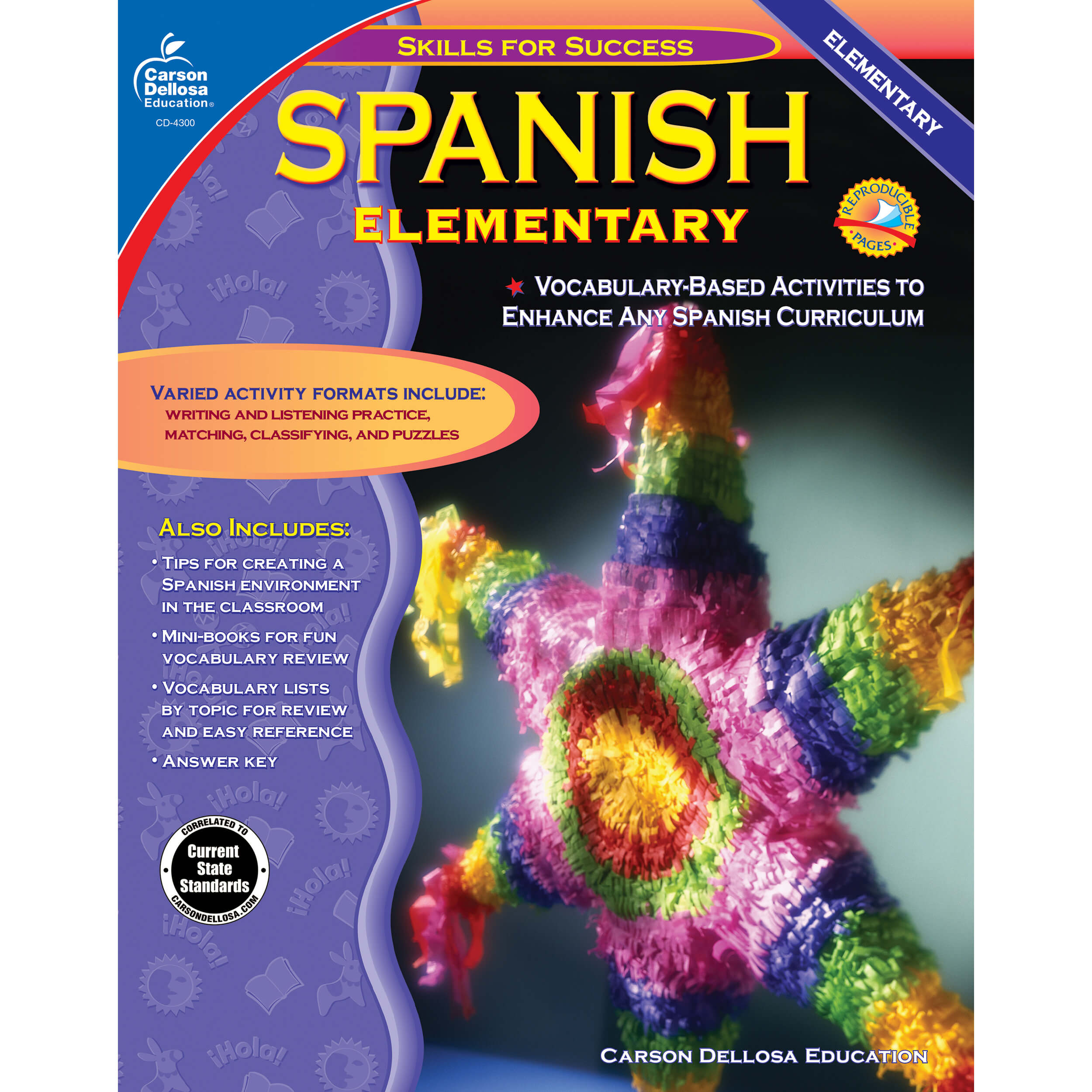 Grade K-5 Skills for Success Spanish Resource Book eBook