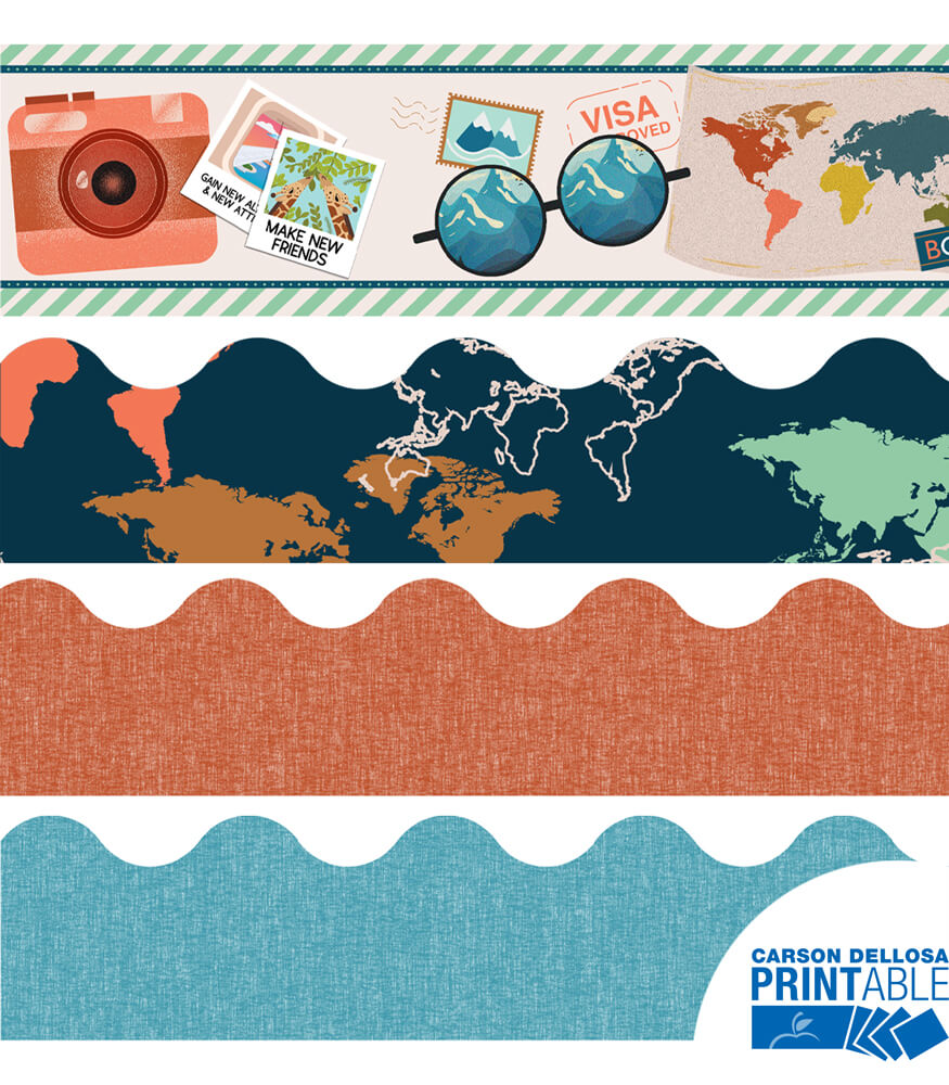 Let's Explore Printable Bulletin Board Borders Set let-s-explore-printable-bulletin-board-borders-set