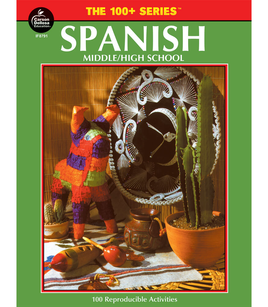洋書 100%Spanish Design Grade 6-12 The 100+ Series™ Spanish Resource Book Paperback
