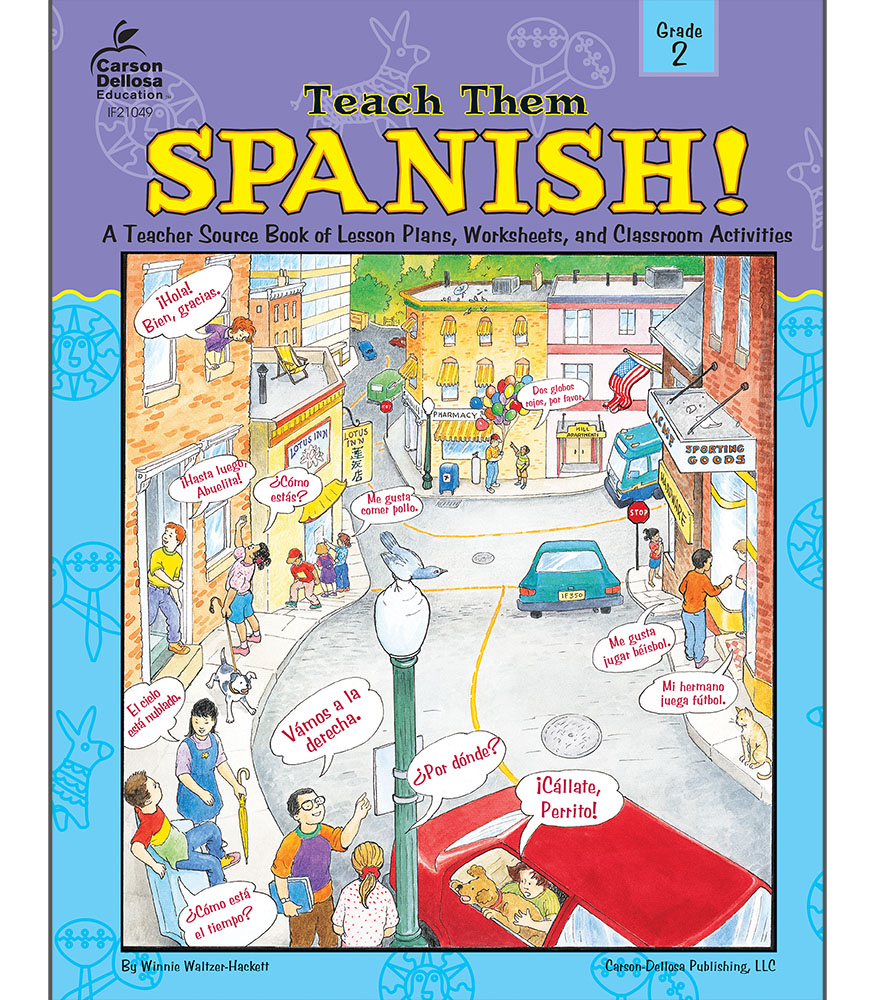 Teach Them Spanish! Resource Book Grade 2 eBook