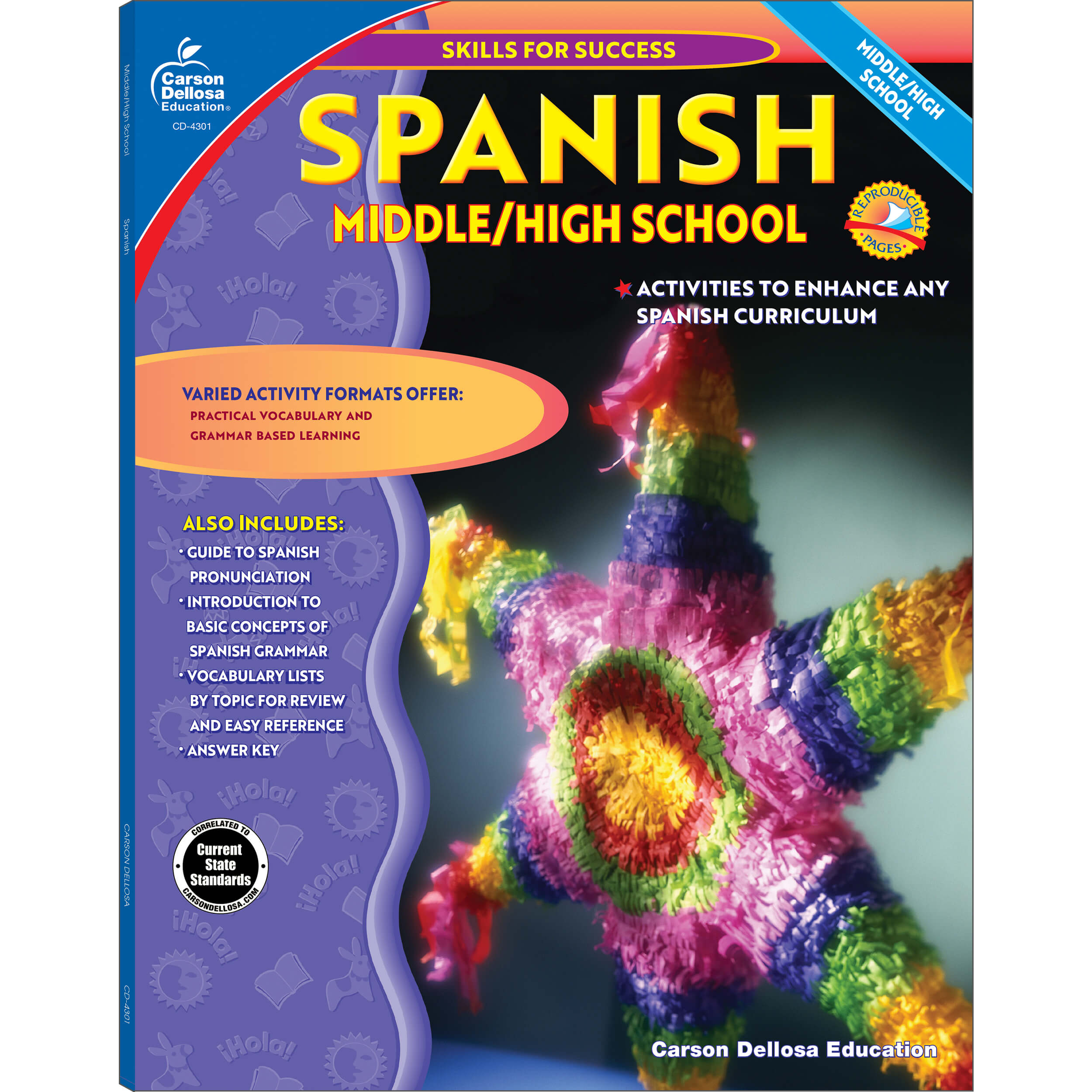 Grade 6-12 Skills for Success Spanish Resource Book Paperback