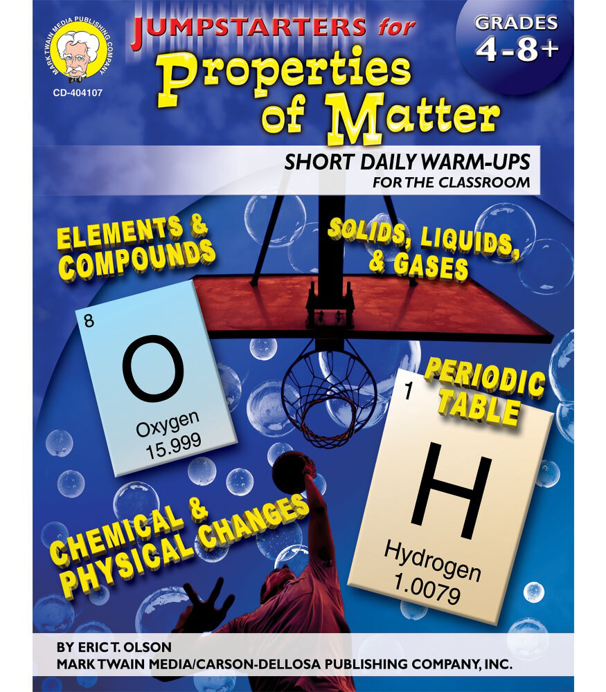 Grade 4-8 Jumpstarters for Properties of Matter Resource Book