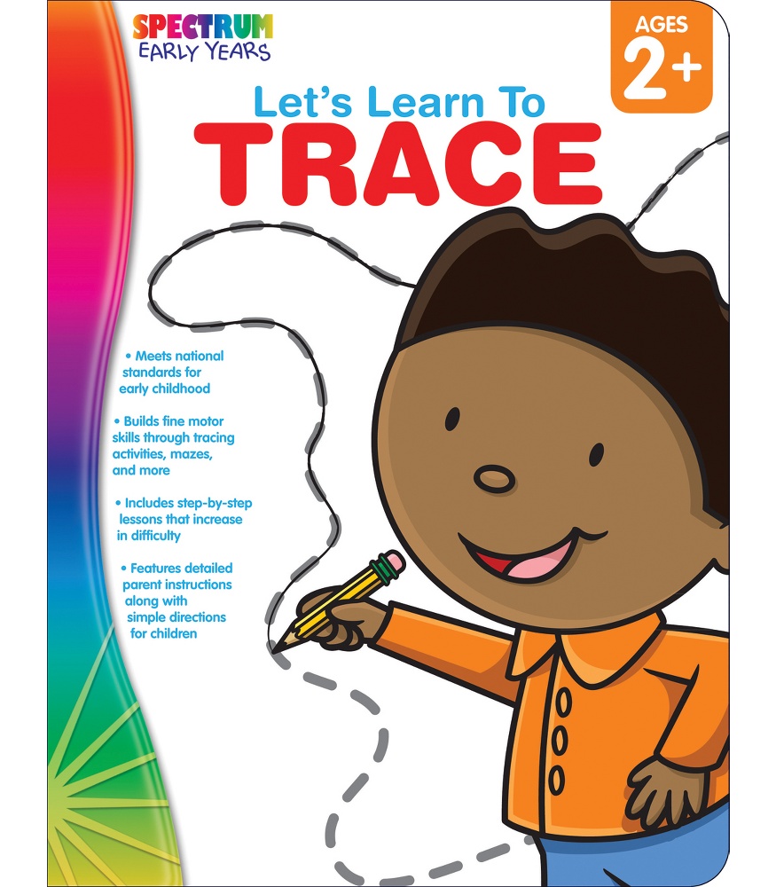 Let's Learn to Trace Workbook Grade Toddler-PK eBook