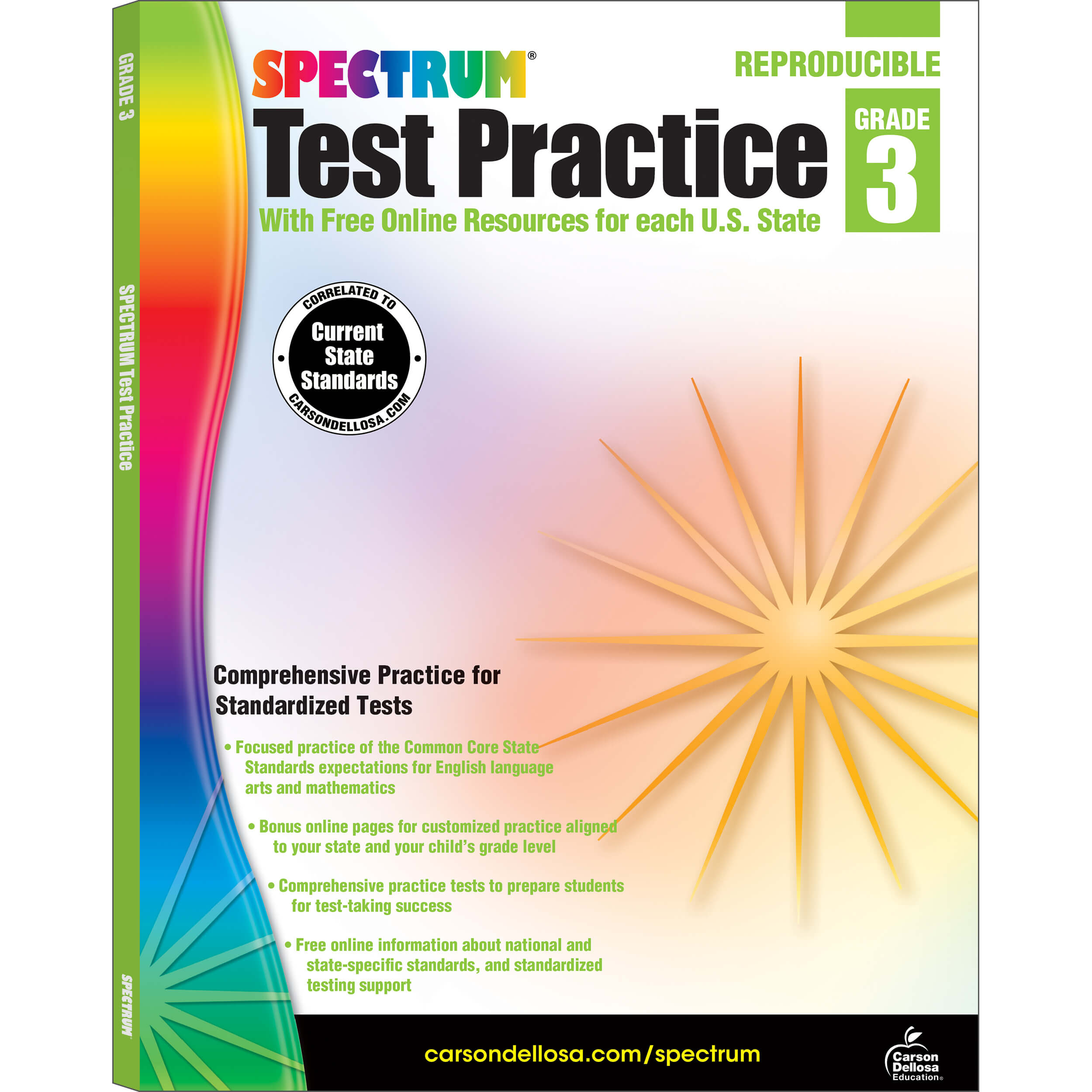 Grade 3 Spectrum Test Practice Workbook eBook