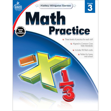 Grade 3 Kelley Wingate Math Practice Workbook Paperback