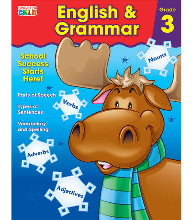 Grade 3 English & Grammar Workbook eBook