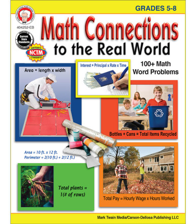 Grade 5-8 Math Connections to the Real World Resource Book Paperback