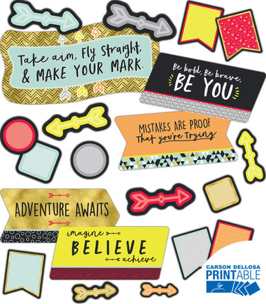 Make Your Mark Printable Bulletin Board Set