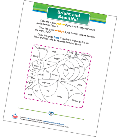 Bright and Beautiful Free Printable | Carson Dellosa
