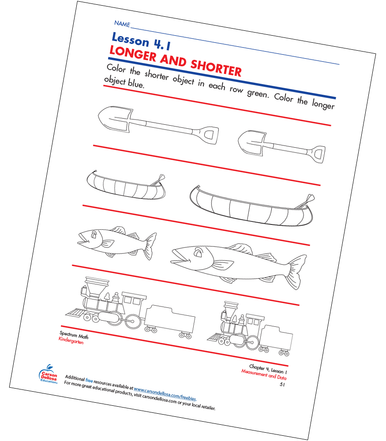 Longer and Shorter Free Printable | Carson Dellosa