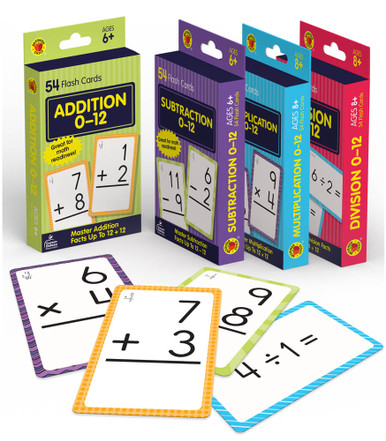 Addition Flash Cards Full Box Set - All Facts 0-12