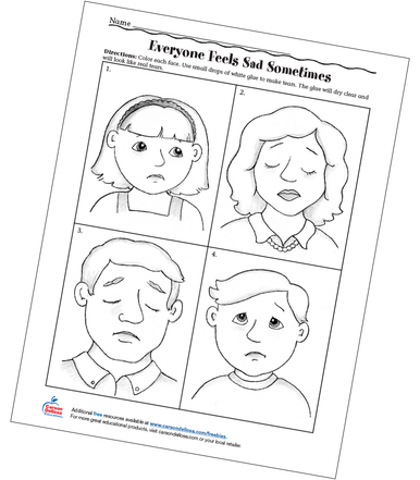Everyone Feels Sad Sometimes Free Printable | Carson Dellosa