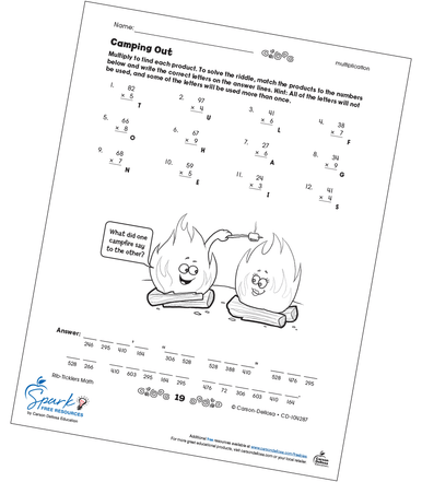 free summer learning printables and activities