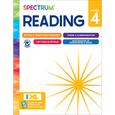 Grade 4 Spectrum Reading Workbook Paperback