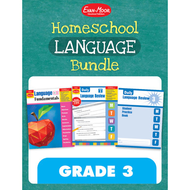 Grade 3 Language Homeschool Bundle