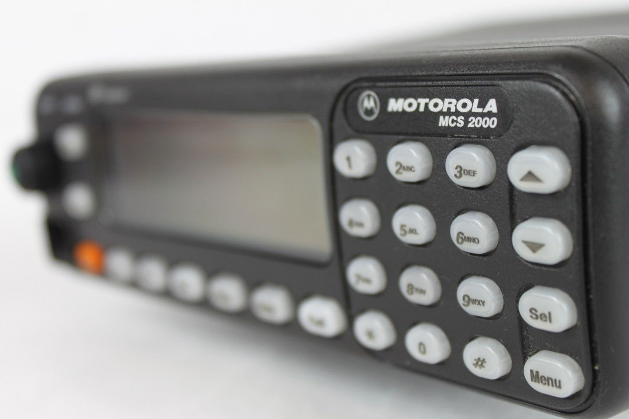 motorola mcs 2000 vhf radio