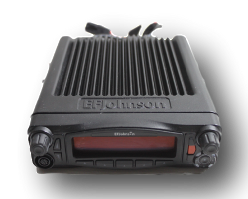 EF Johnson RS-5300 800MHz Mobile Radio w/External Speaker (800ch)
