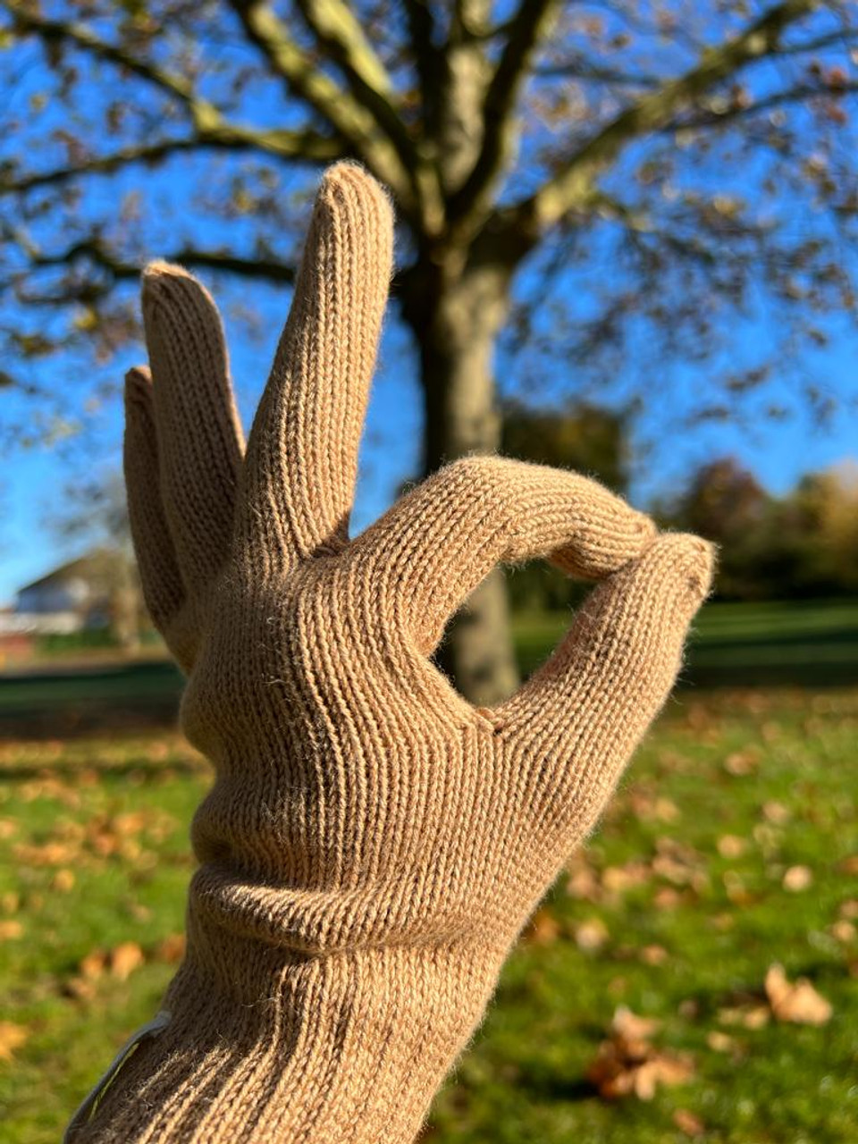 Gloves Organic Cotton Dye-Free Chemical-free