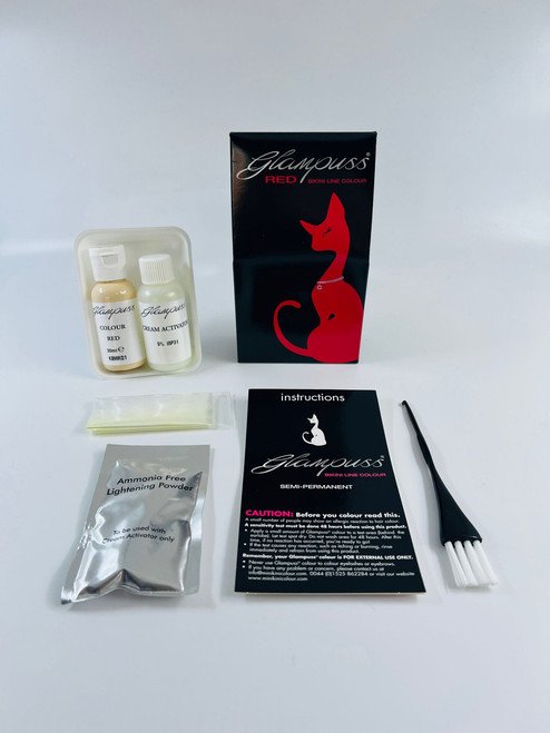 Pubic Bikini Hair Dye Fun Color Glampuss Red or Pink Ammonia and Parabens Free with Organic Ingredients Pubic Bikini Hair Dye Fun Color Glampuss Red or Pink Ammonia and Parabens Free with Organic Ingredients