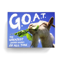 G.O.A.T.: Front of Box