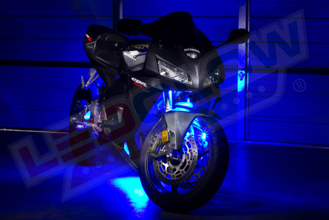 LEDGlow | Advanced Blue LED Mini Motorcycle Lighting Kit