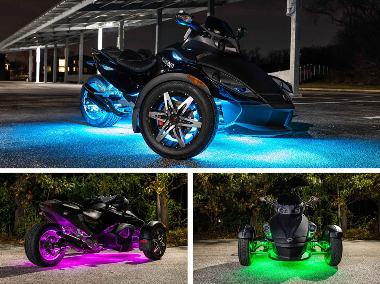 Can Am Spyder Lights