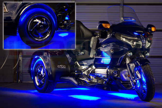 LEDGlow LiteTrike® III Advanced Million Color Trike LED Light Kits