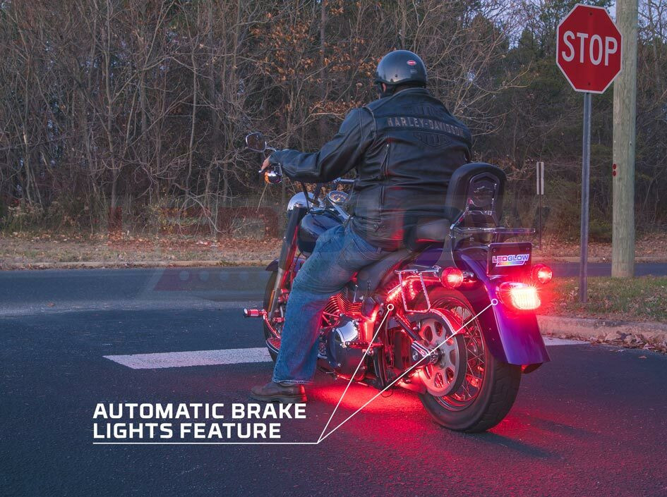 LEDGlow Advanced Million Color LED Motorcycle Lighting Kit