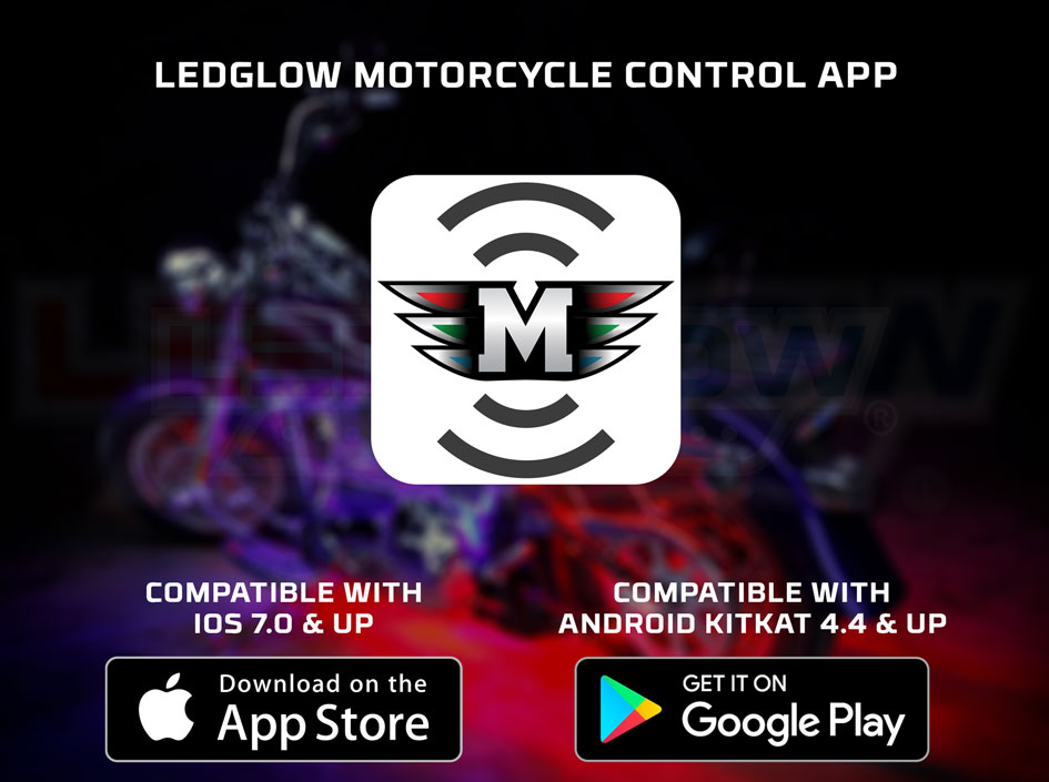 LEDGlow Motorcycle Control App Compatibility