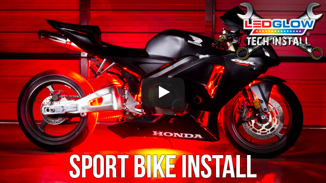 LEDGlow Sports Bike Installation