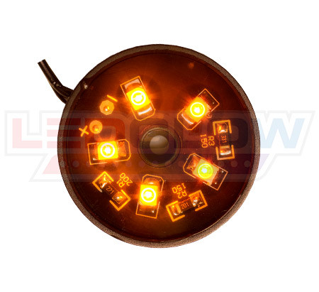 Motorcycle Pod Lights - Orange