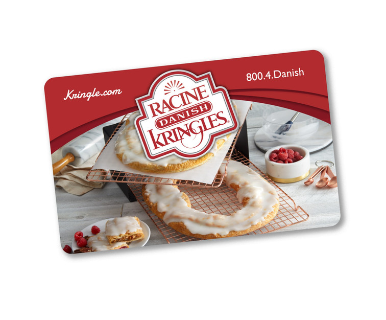 Kringle.com Racine Danish Kringle Gift Card.