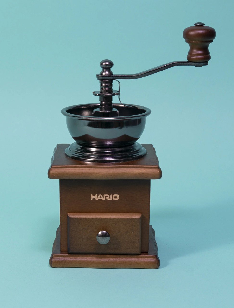 Hario Coffee Grinder, Canister Mill, Large Capacity 120 g.