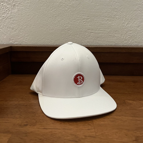 White Logo Ball Cap