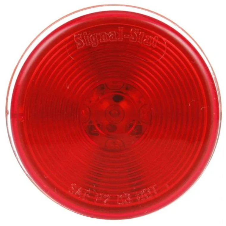 Signal-Stat, LED, Red Round, 6 Diode, Marker Clearance Light, P2, PL-10, 12V, Bulk 1050-3