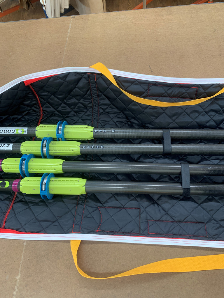 Double Oar Bag in WeatherMAX®, velcro closure