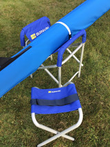 Regatta Sling alongside 1x in Chesapeake Sling. Slings for shells and kayaks.