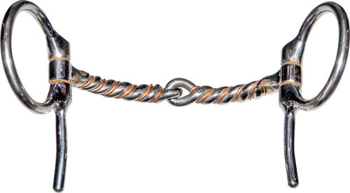 #9 Copper Wire Twist Snaffle
